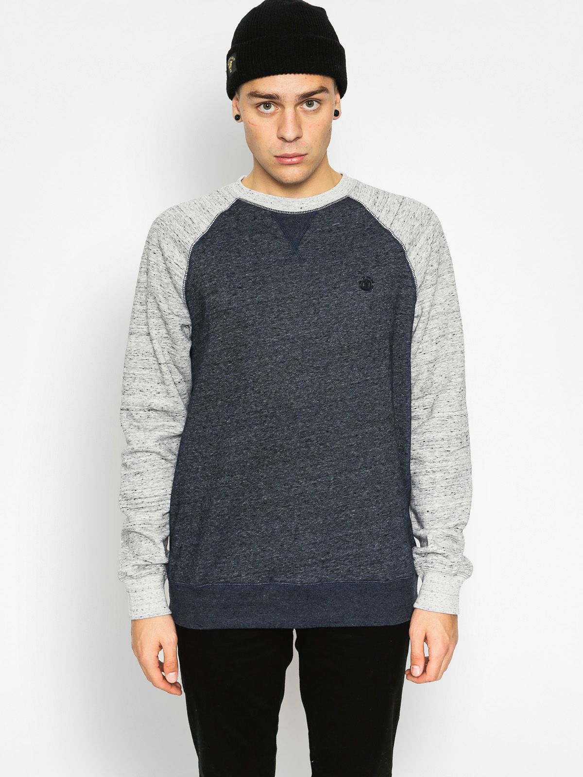 Element Mikina Meridian Cr (grey heather/eclipse navy)