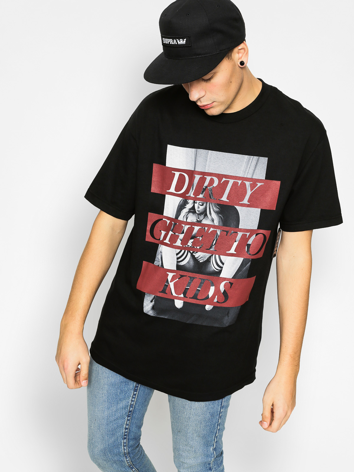 DGK Tričko Lounge (black)