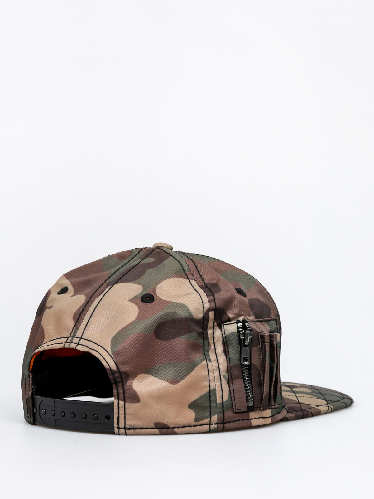 Cayler & Sons Kšiltovka Bl Flight ZD (woodland/black/orange)