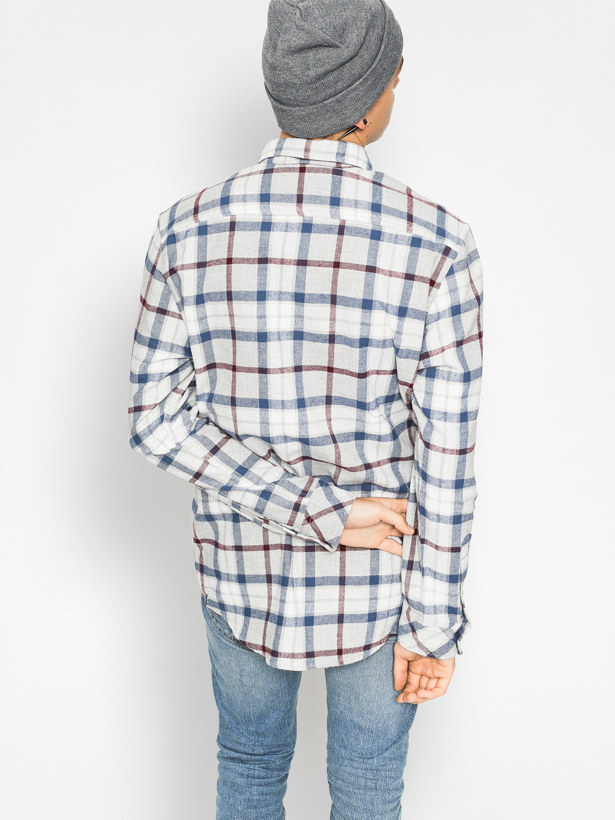 Quiksilver Košile Fithrower LS (light grey)