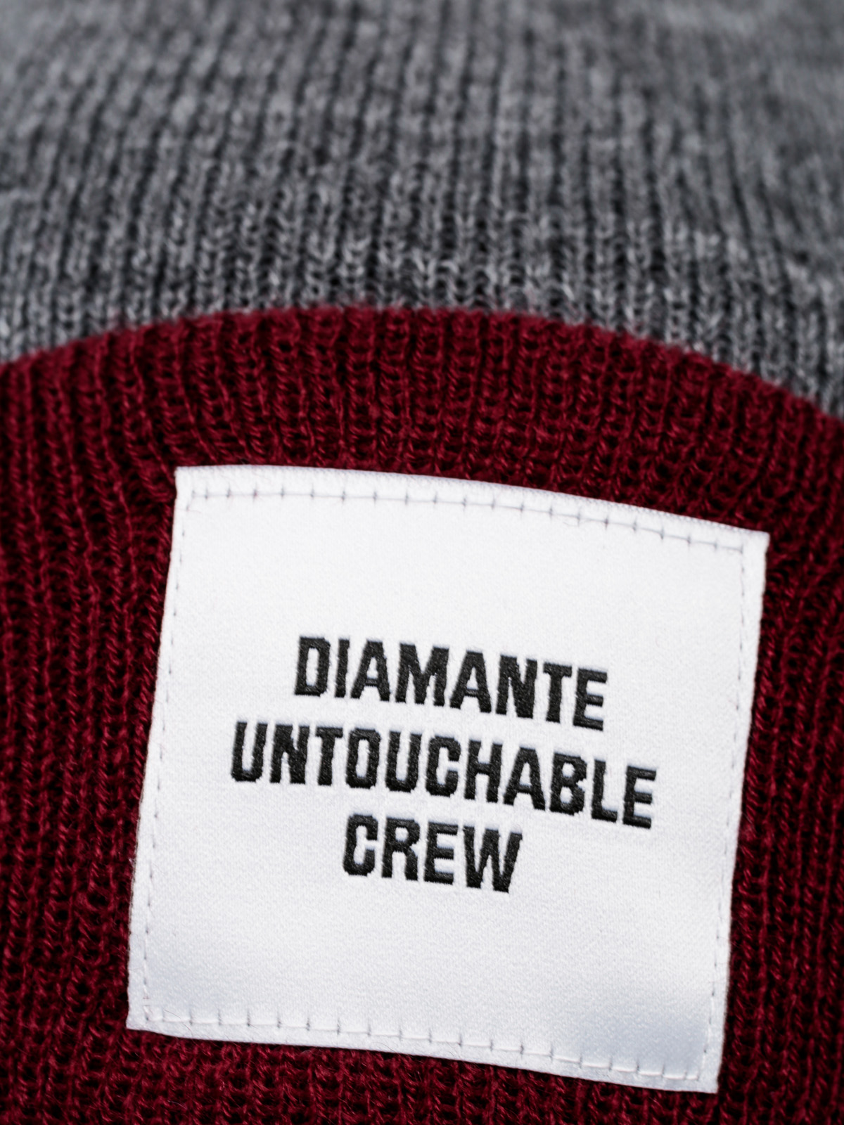 Čepice Diamante Wear Untouchable Crew (charcoal/purple)