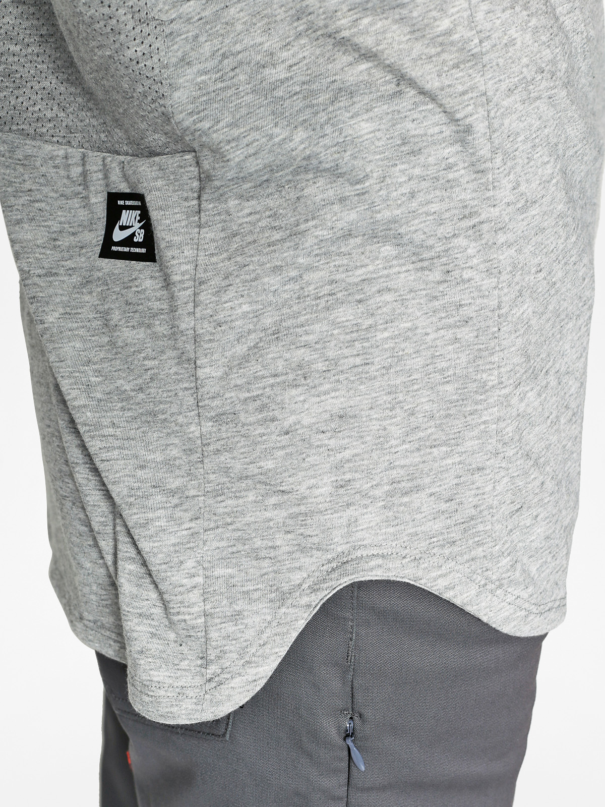 Tričko Nike SB Sb Skyline Dri Fit Cool Gfx (grey heather)