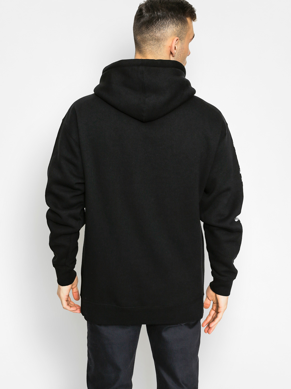 Mikina s kapucí Spitfire Bighead Slv Psl HD (black)