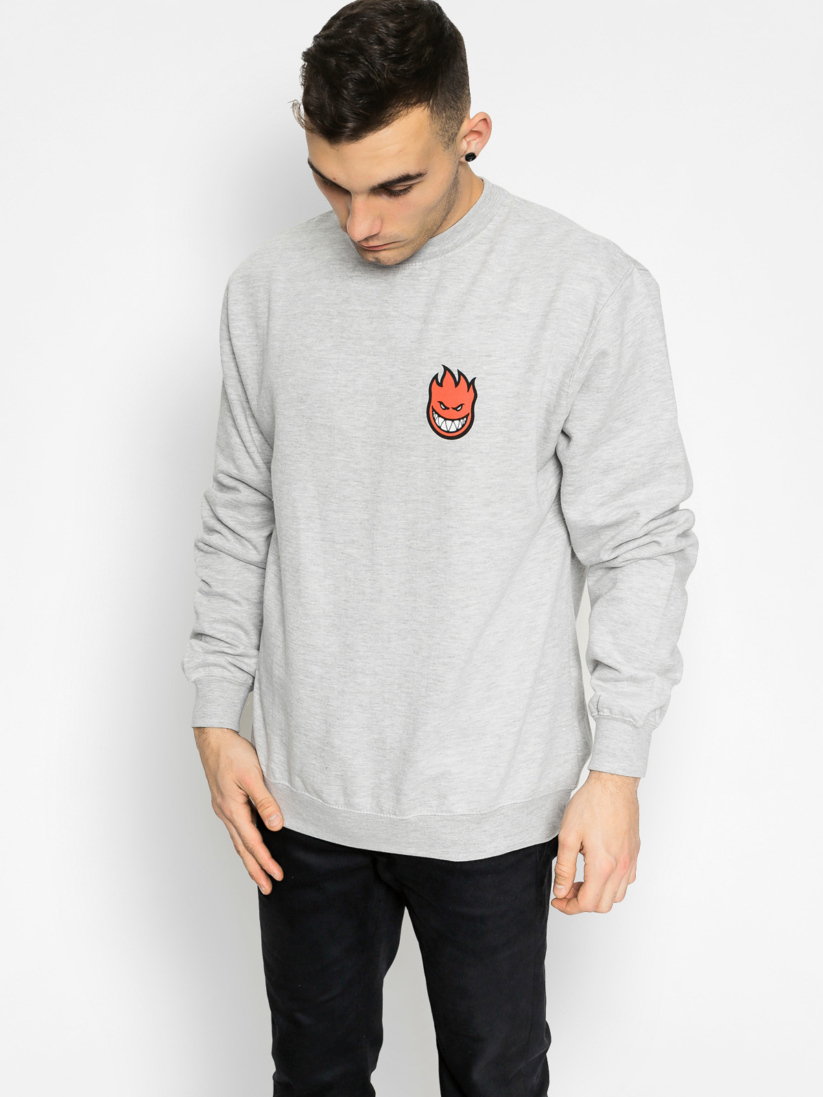 Mikina Spitfire Lil Bighead (grey heather)