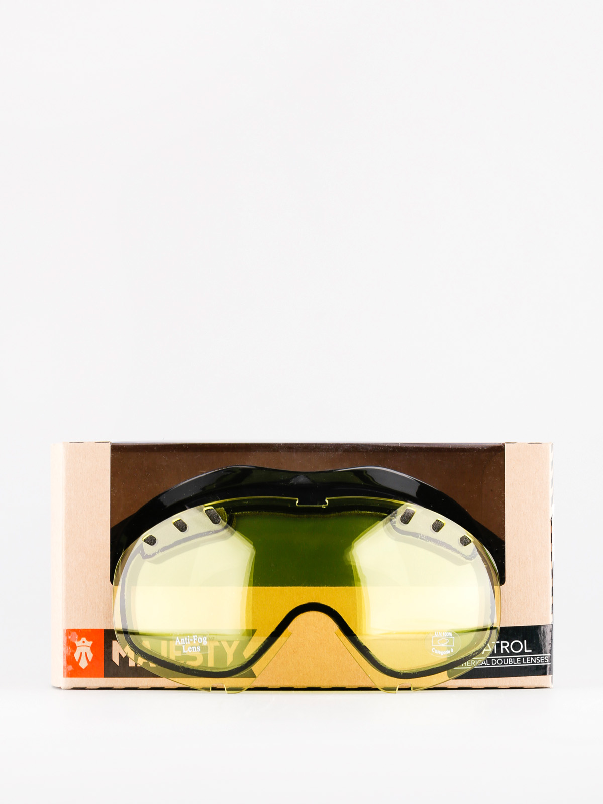 Brýle na snowboard Majesty Patrol (glossy black/black smoke)