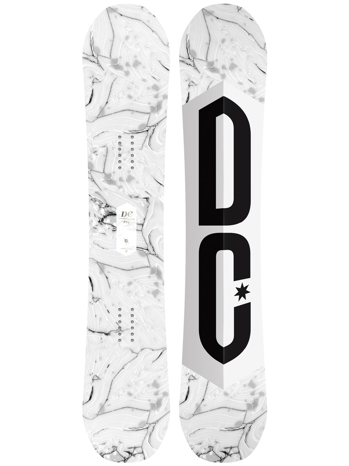 Pánská Snowboard DC Ply (light grey/black)