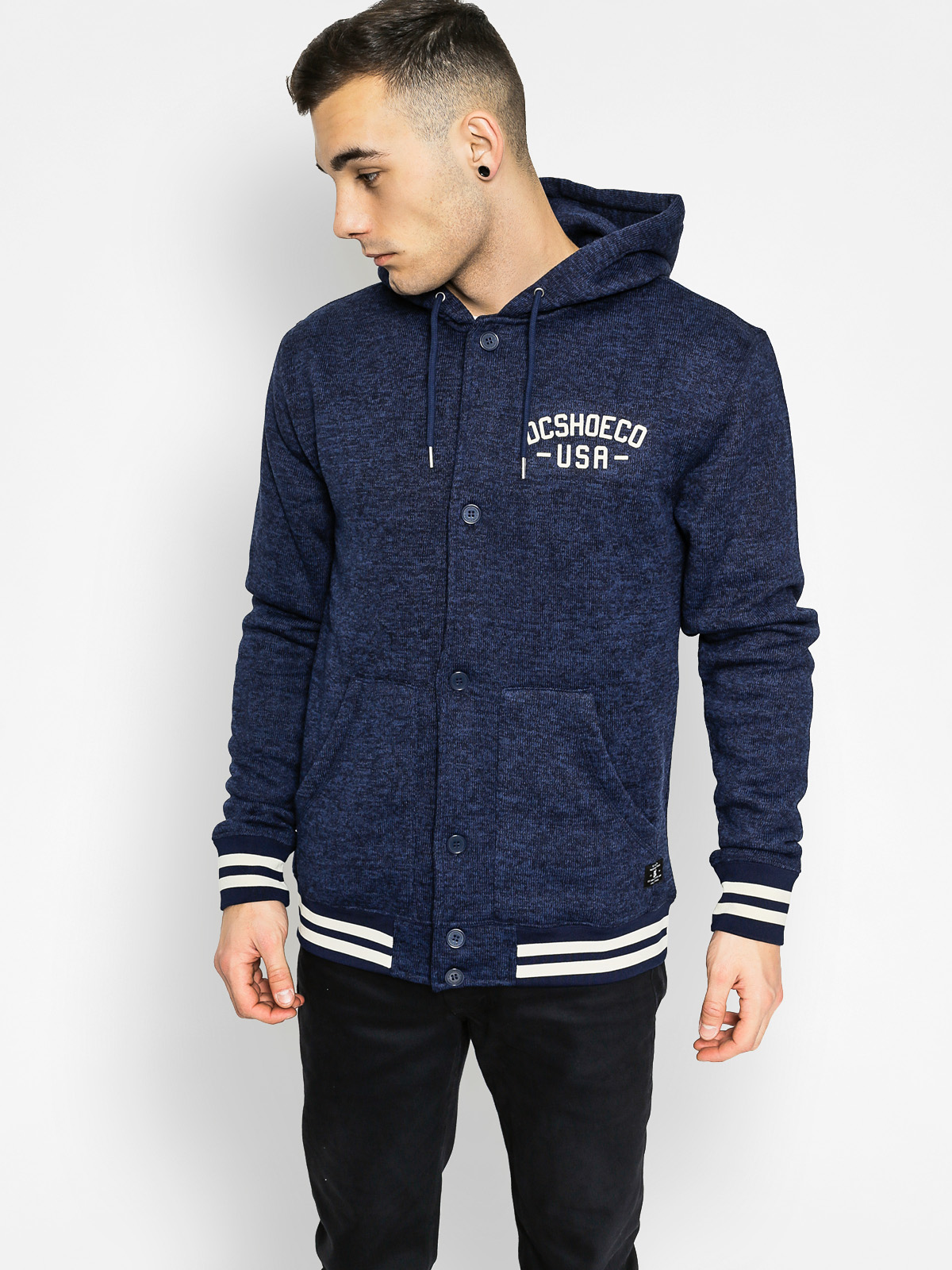 Mikina s kapucí DC Romsey ZHD (blue iris)