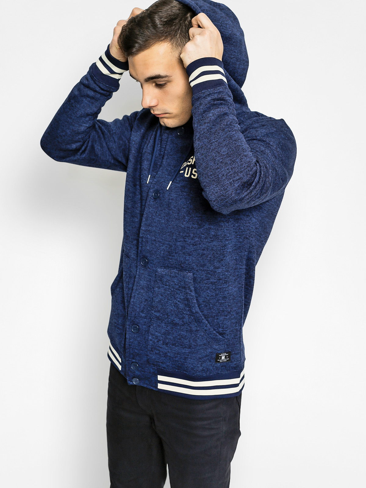 Mikina s kapucí DC Romsey ZHD (blue iris)