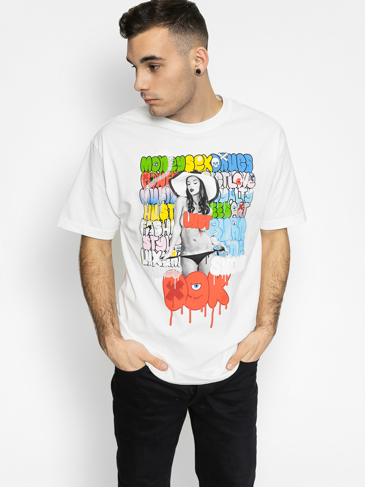 Tričko DGK Lust (white)