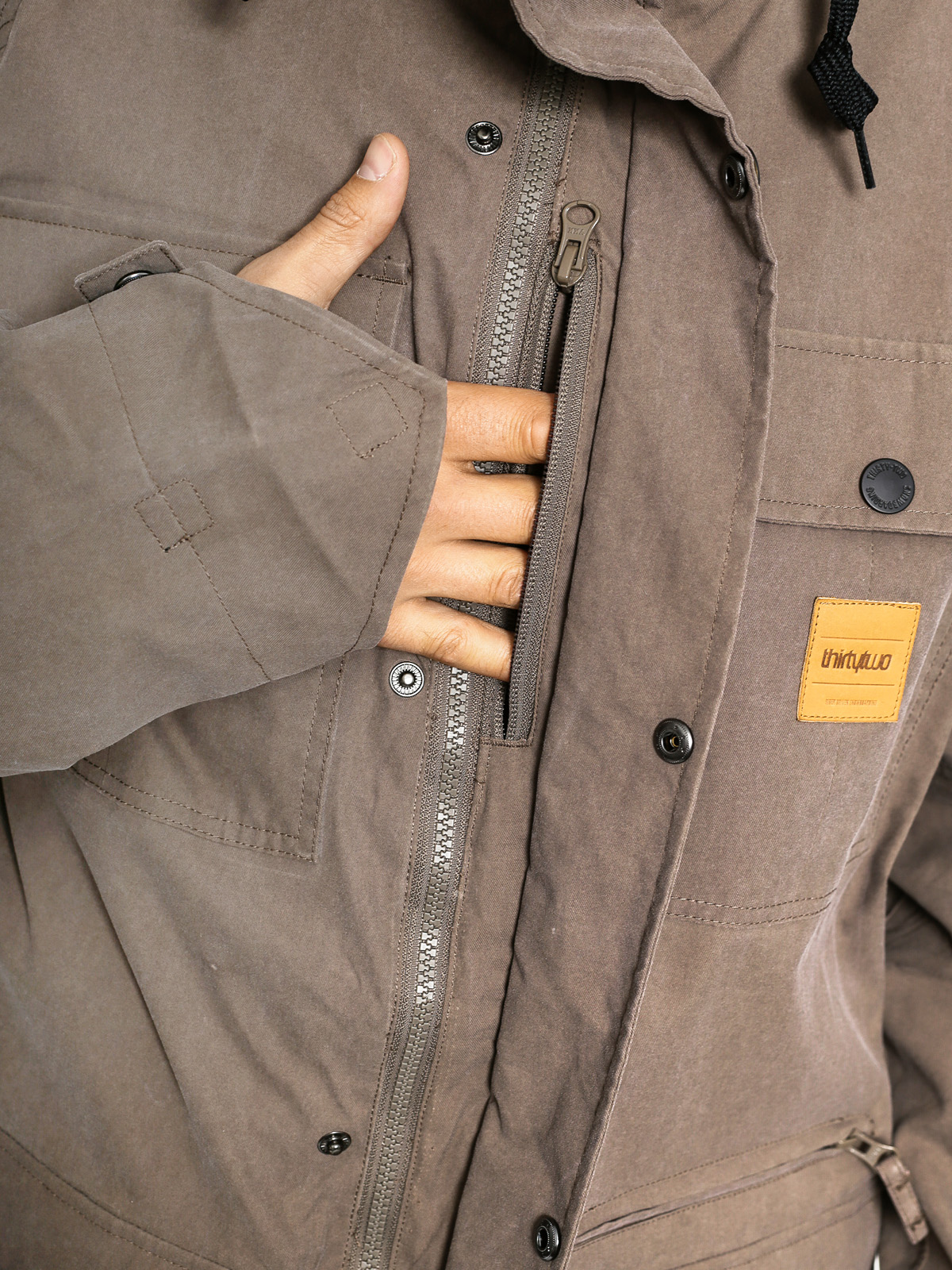 Pánská Snowboardová bunda ThirtyTwo Ashland (ash)