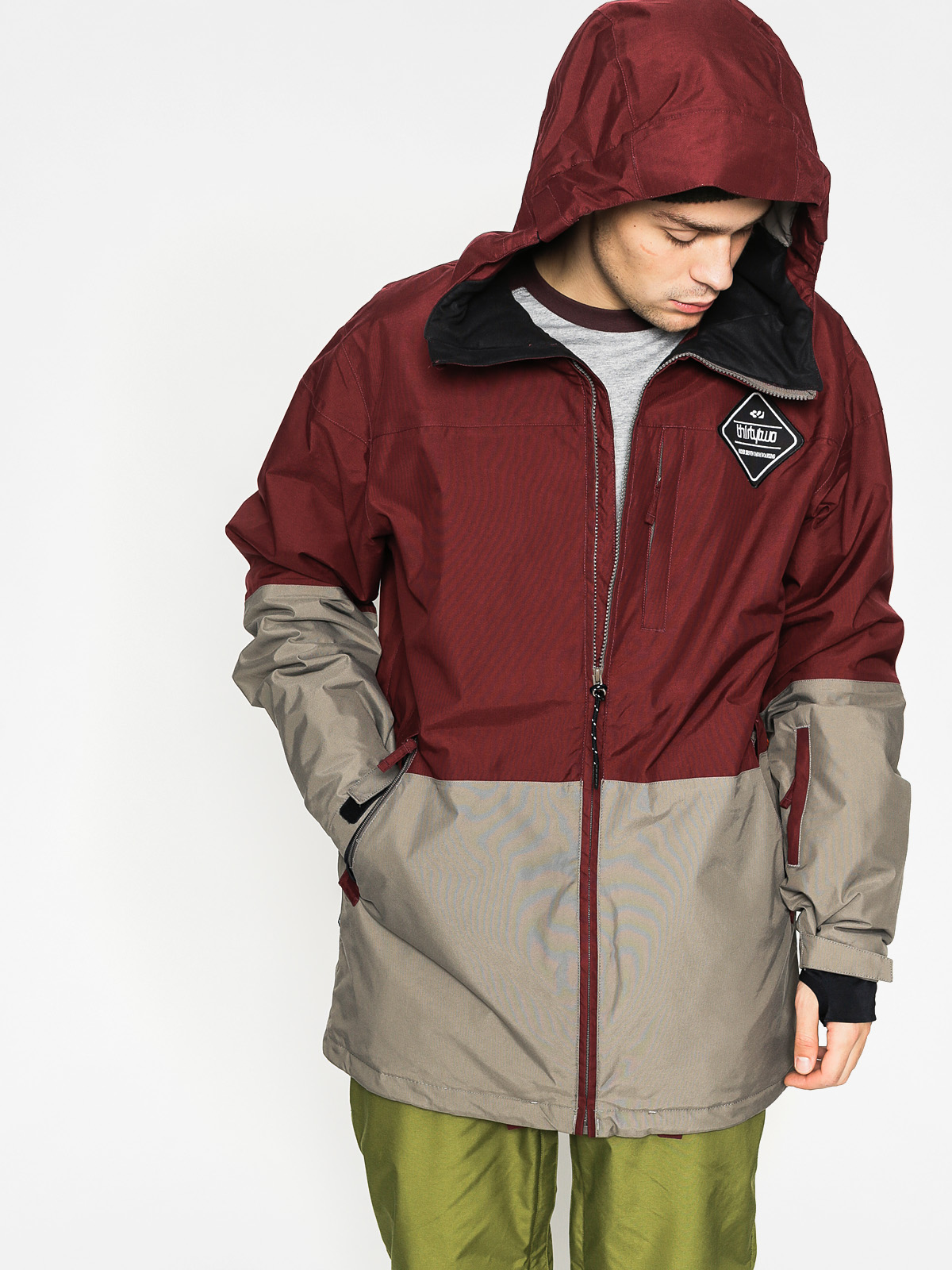 Pánská Snowboardová bunda ThirtyTwo Shiloh Insulated (burgundy)