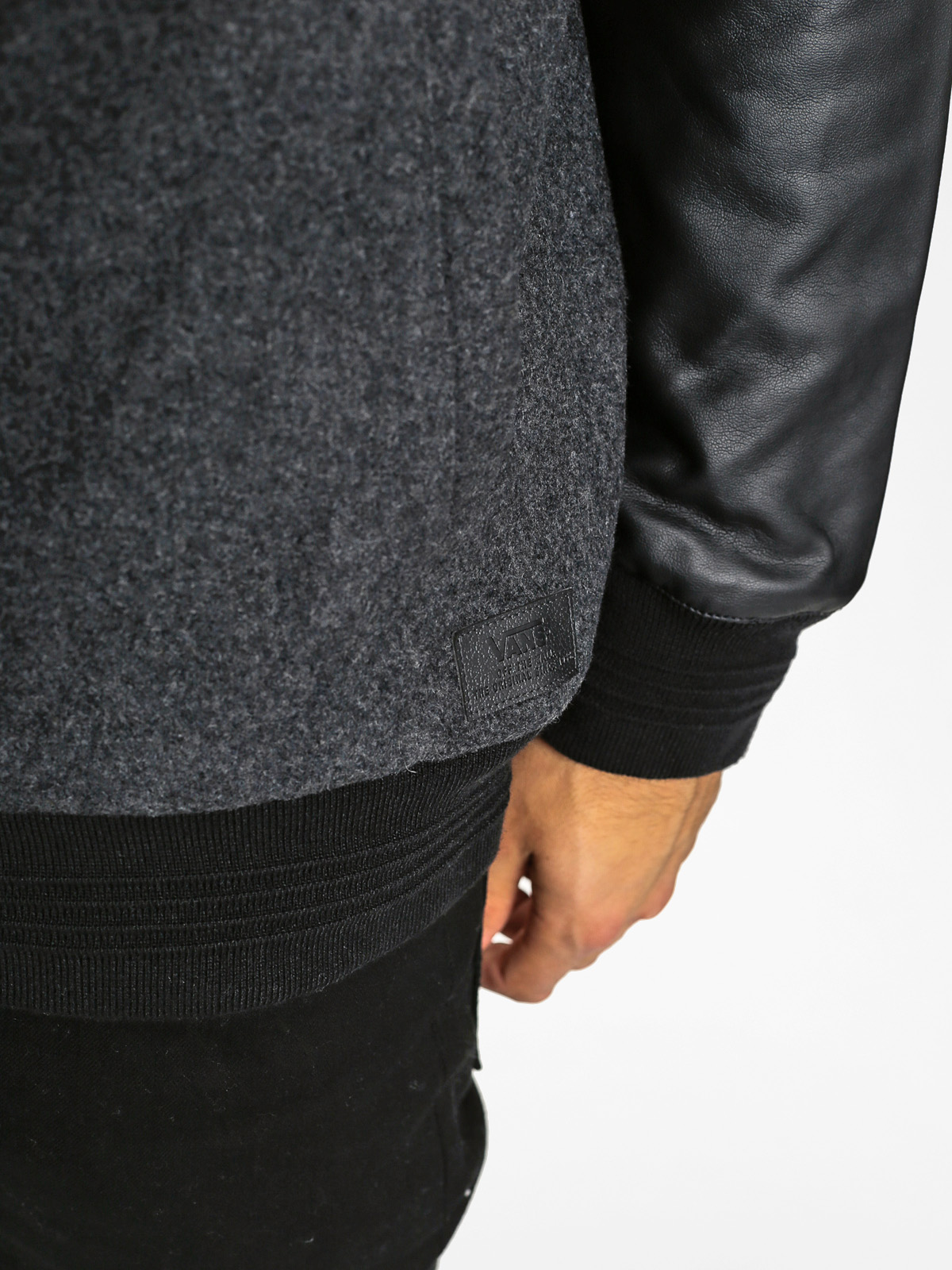 Bunda Vans Deming (charcoal heather/black)