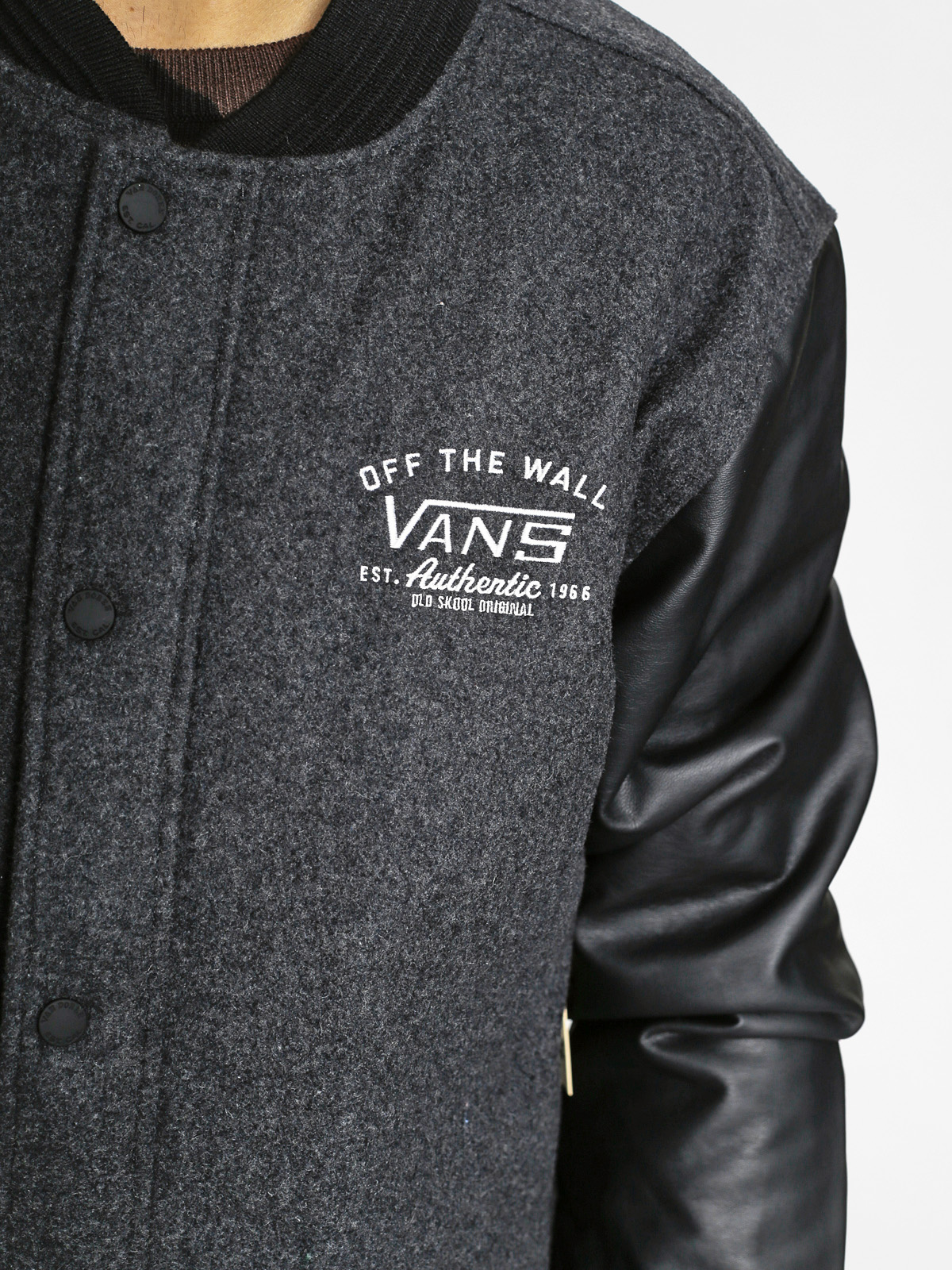 Bunda Vans Deming (charcoal heather/black)