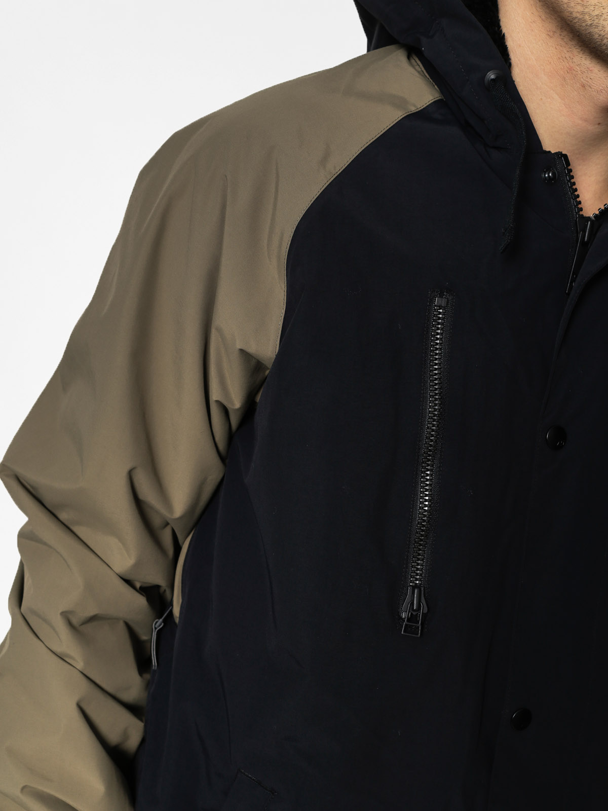 Pánská Snowboardová bunda Analog Stadium Parka (true black/soil)