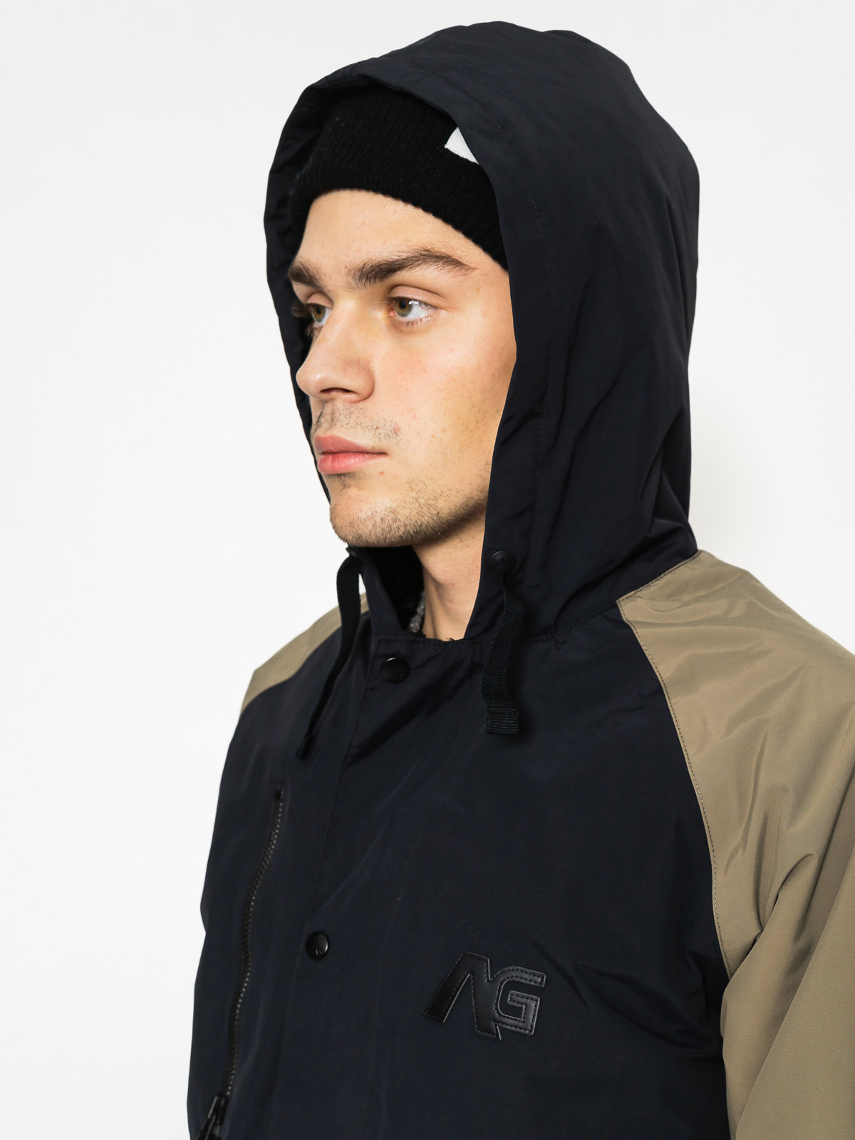Pánská Snowboardová bunda Analog Stadium Parka (true black/soil)
