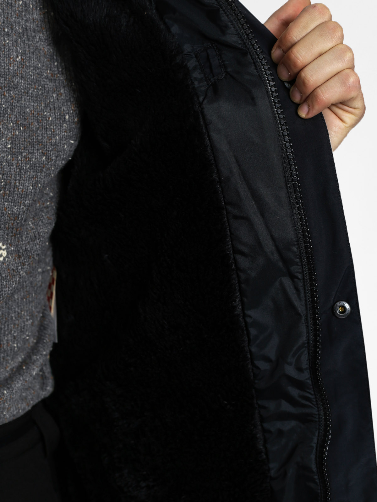 Pánská Snowboardová bunda Analog Stadium Parka (true black/soil)