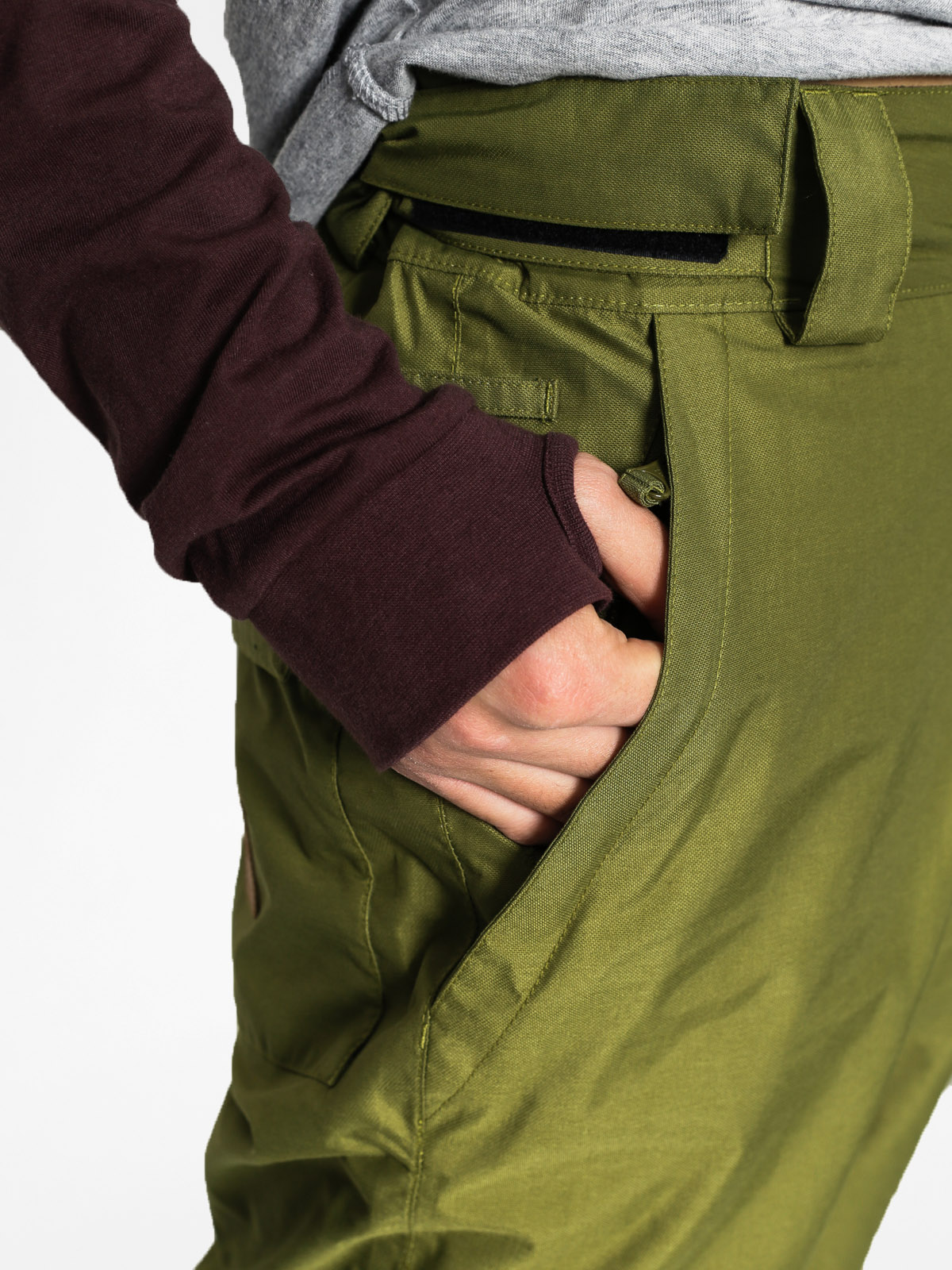 Pánské Snowboardové kalhoty  ThirtyTwo Muir (olive)