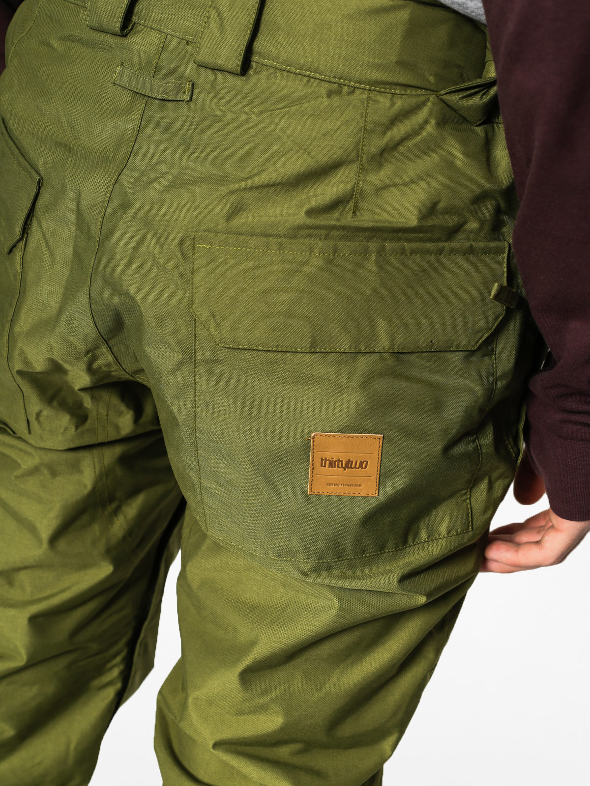 Pánské Snowboardové kalhoty  ThirtyTwo Muir (olive)