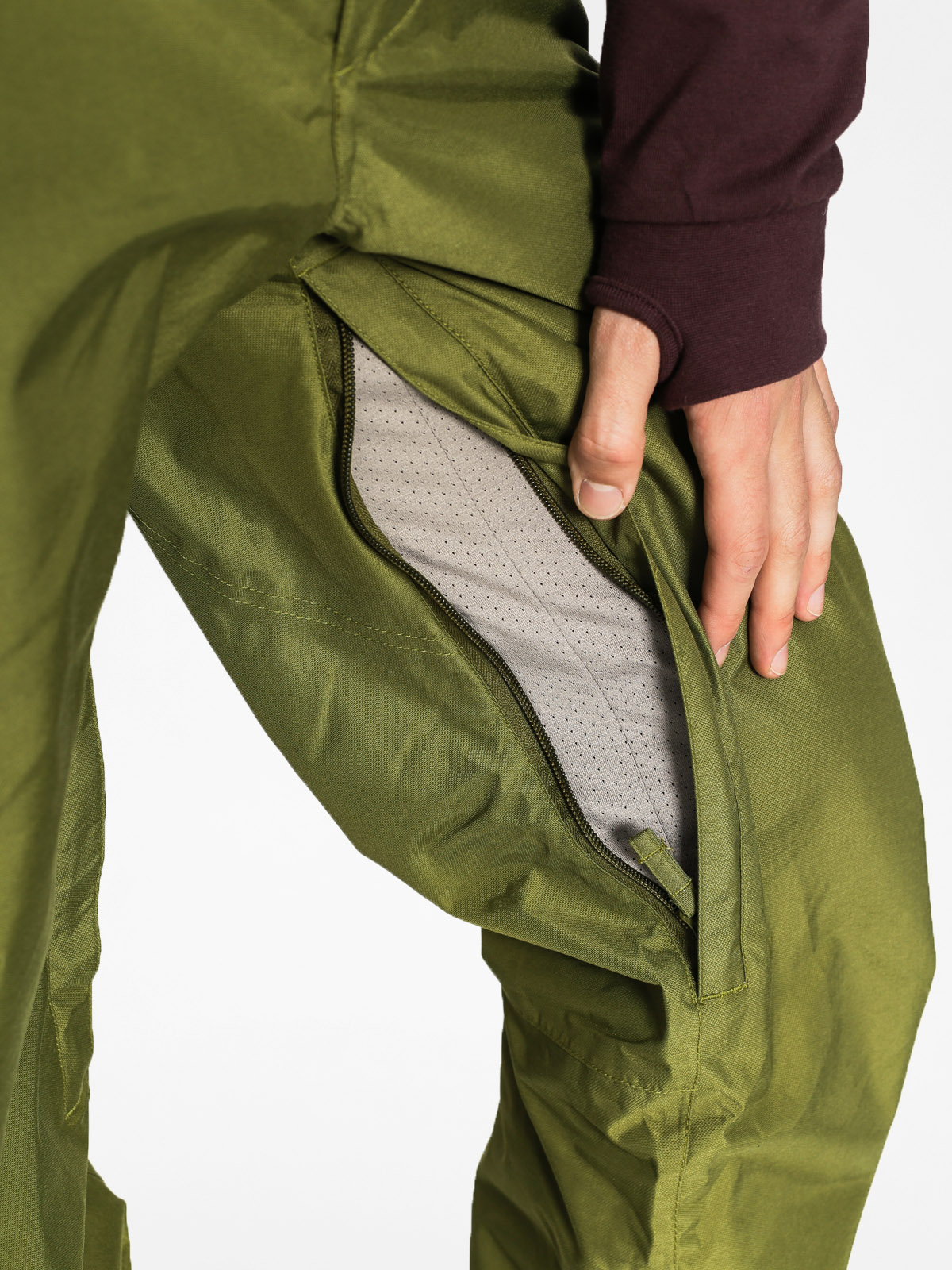 Pánské Snowboardové kalhoty  ThirtyTwo Muir (olive)