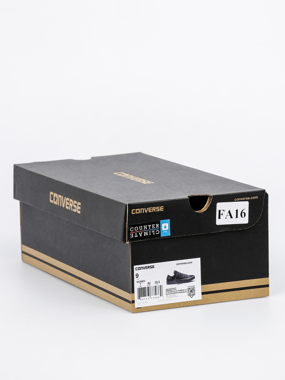 Converse Tenisky Chuck Taylor All Star Metallic Rubber Ox Wmn (black pearl/black)