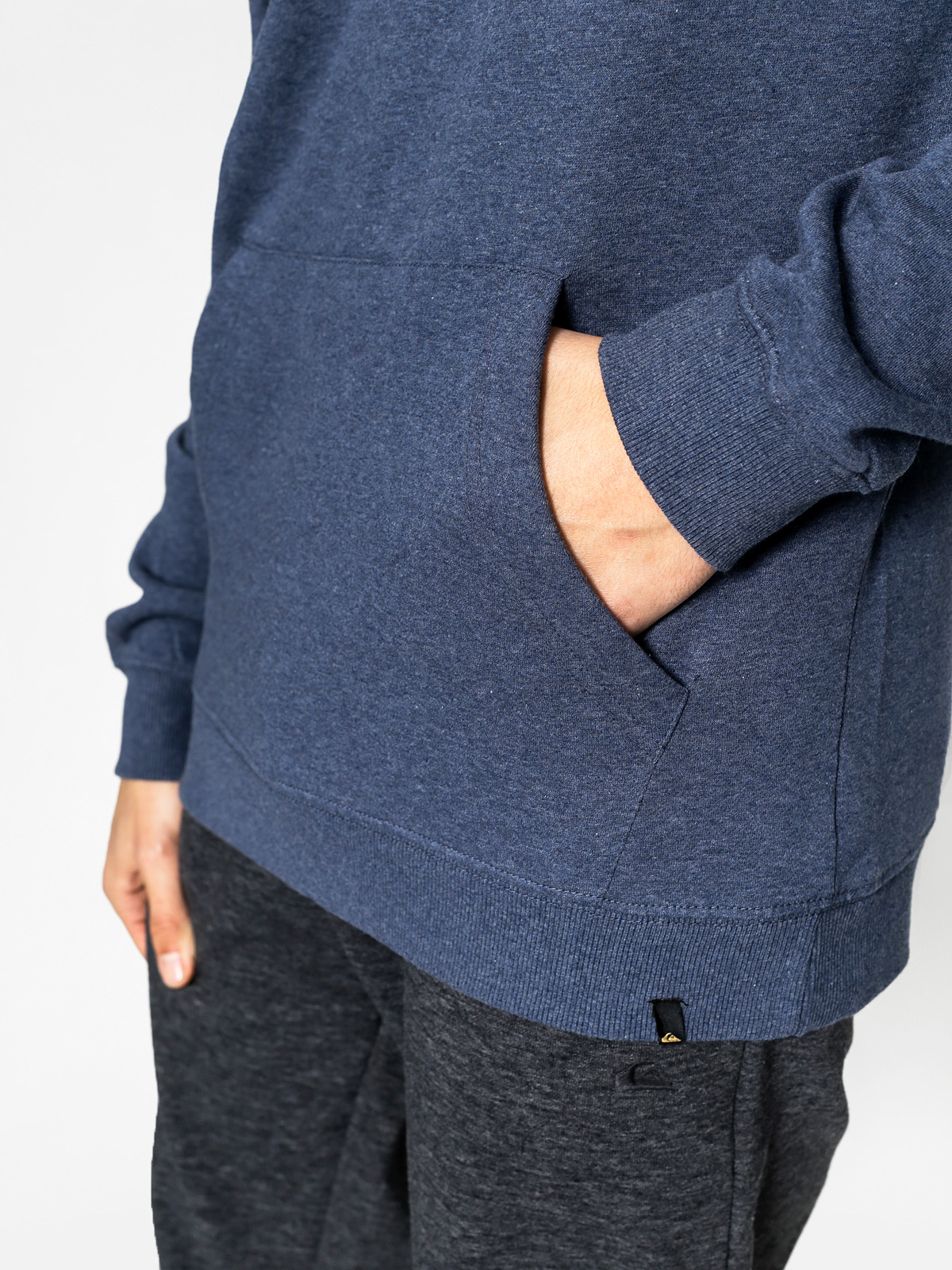 Quiksilver Mikina s kapucí Big Logo HD (navy blazer heather)