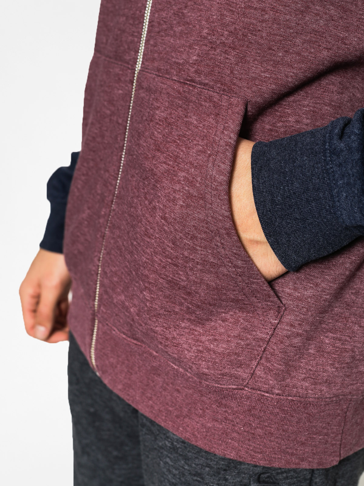 Quiksilver Mikina s kapucí Everyday ZHD (navy blazer heather)