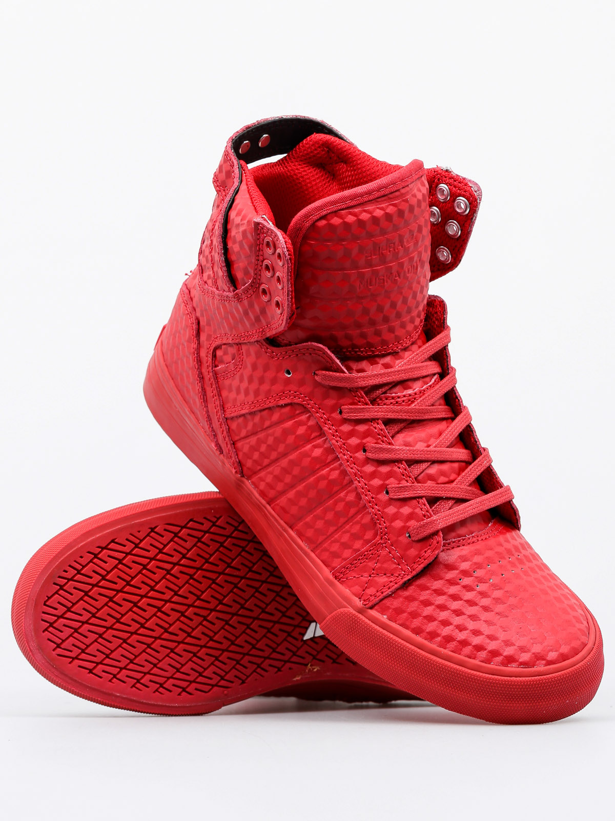 Boty Supra Skytop (red/red)