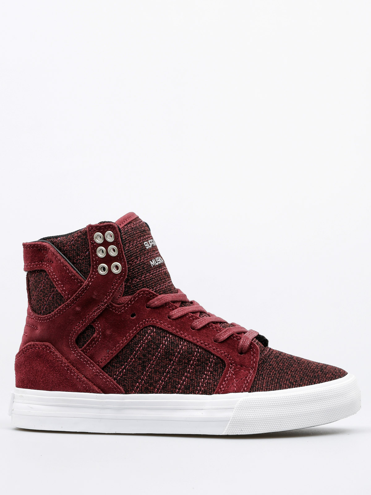 Boty Supra Skytop Wmn (burgundy/white)