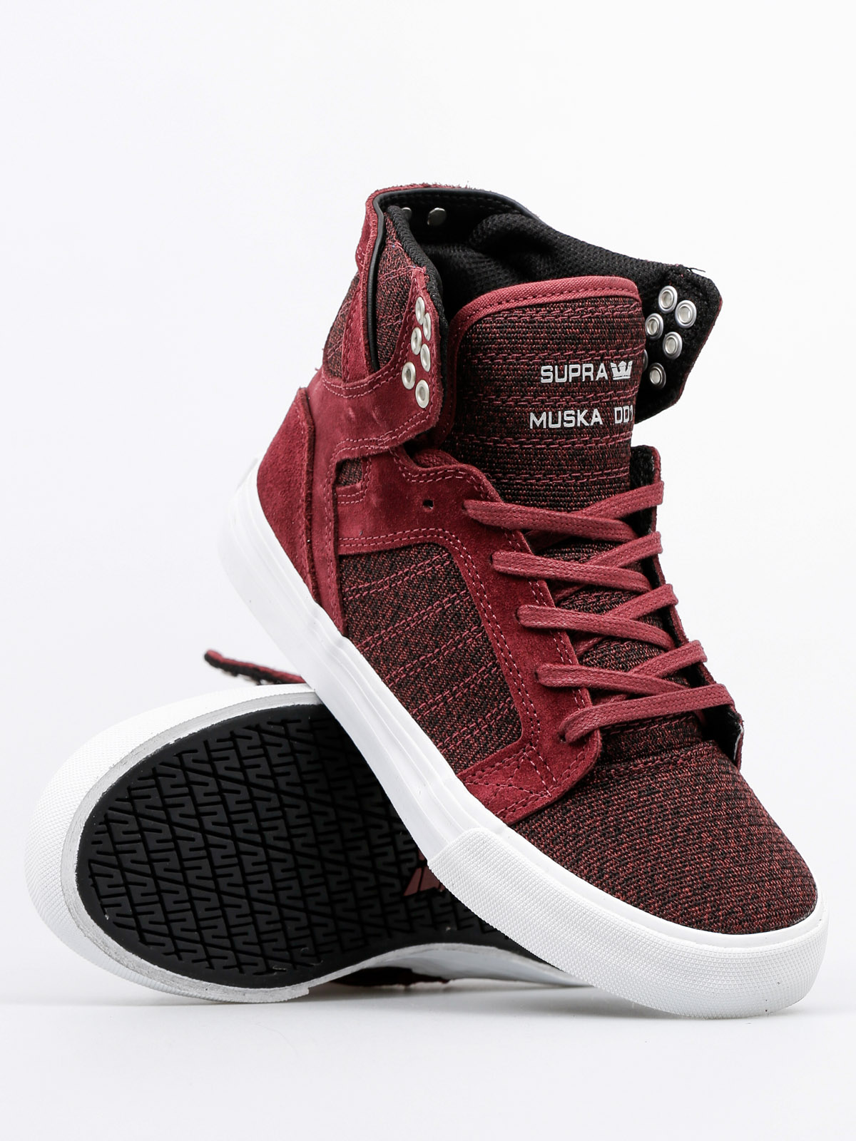 Boty Supra Skytop Wmn (burgundy/white)