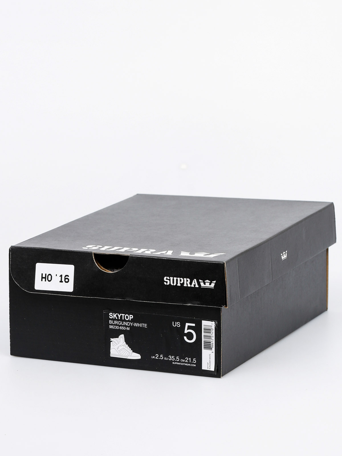 Boty Supra Skytop Wmn (burgundy/white)