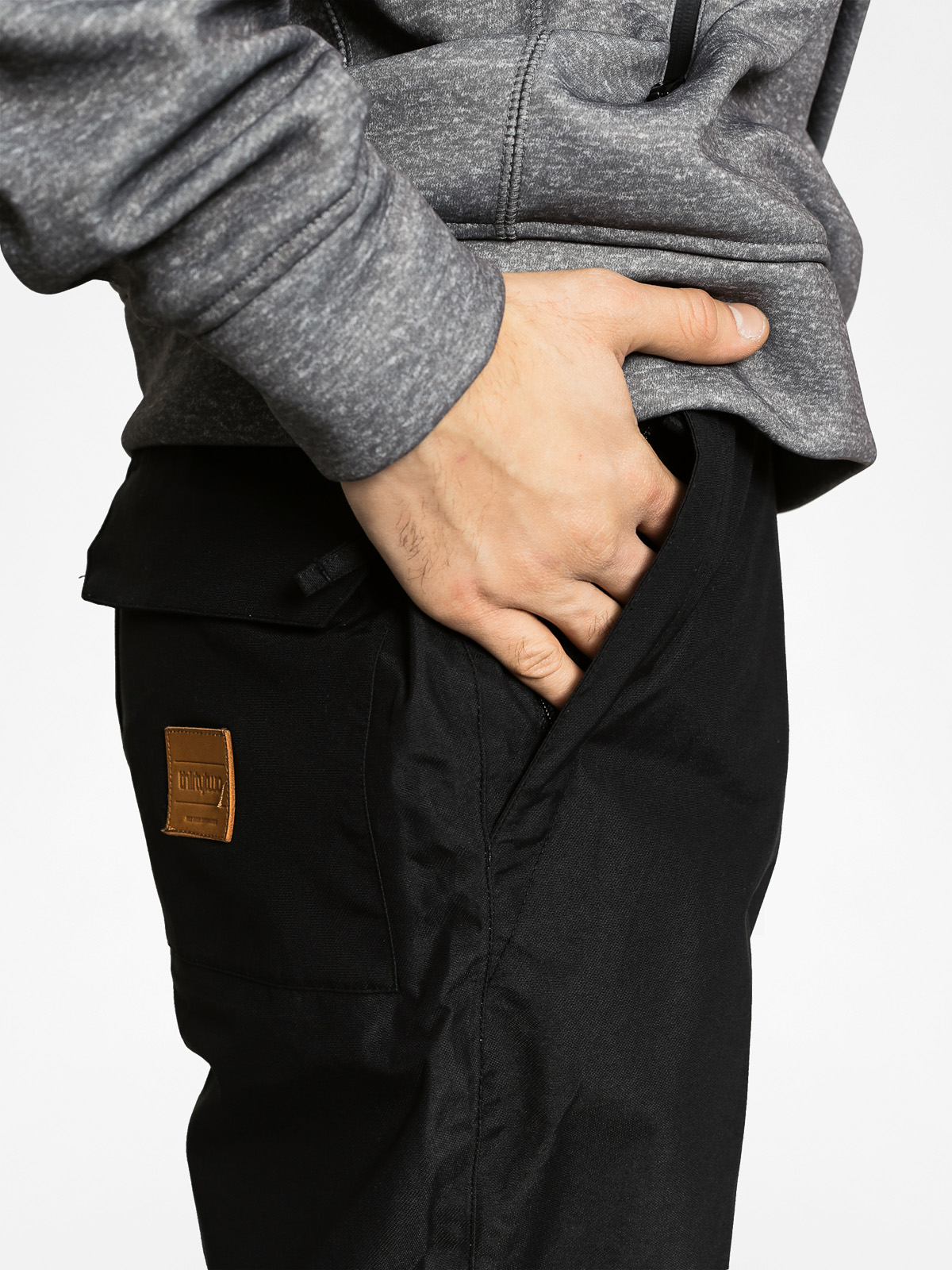 Pánské Snowboardové kalhoty  ThirtyTwo Muir (black)