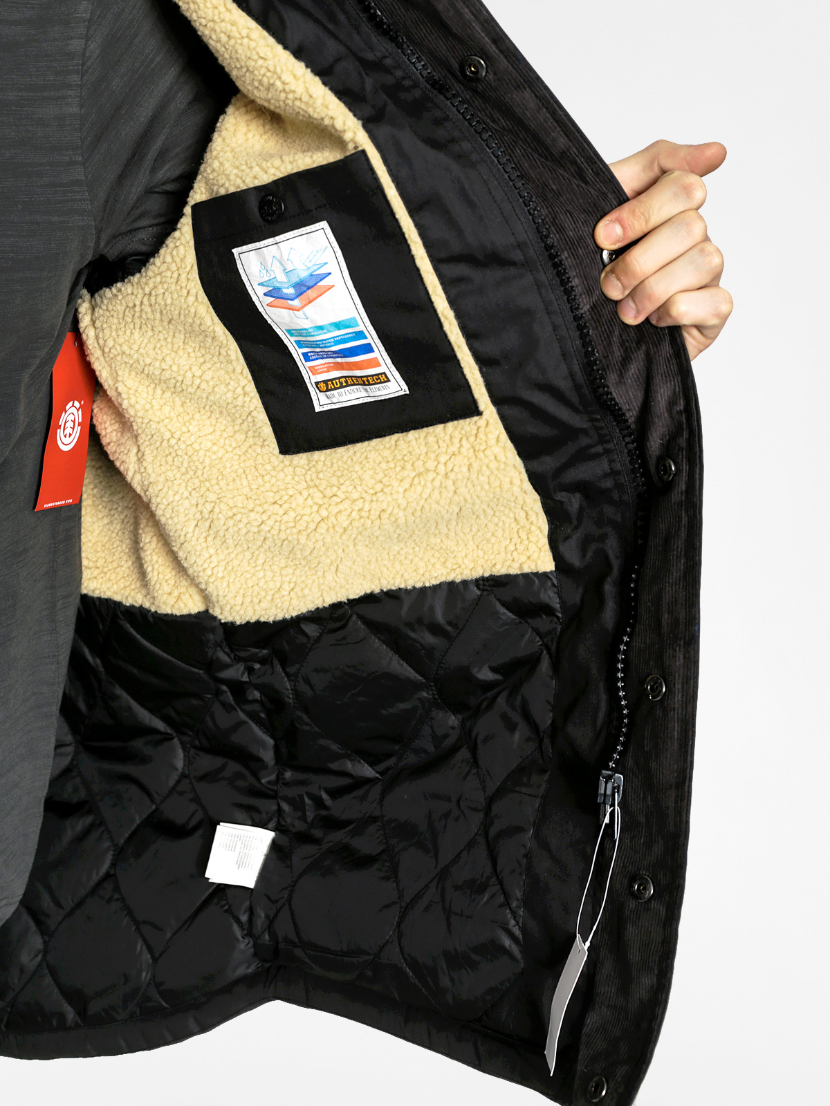 Bunda Element Roghan (flint black)