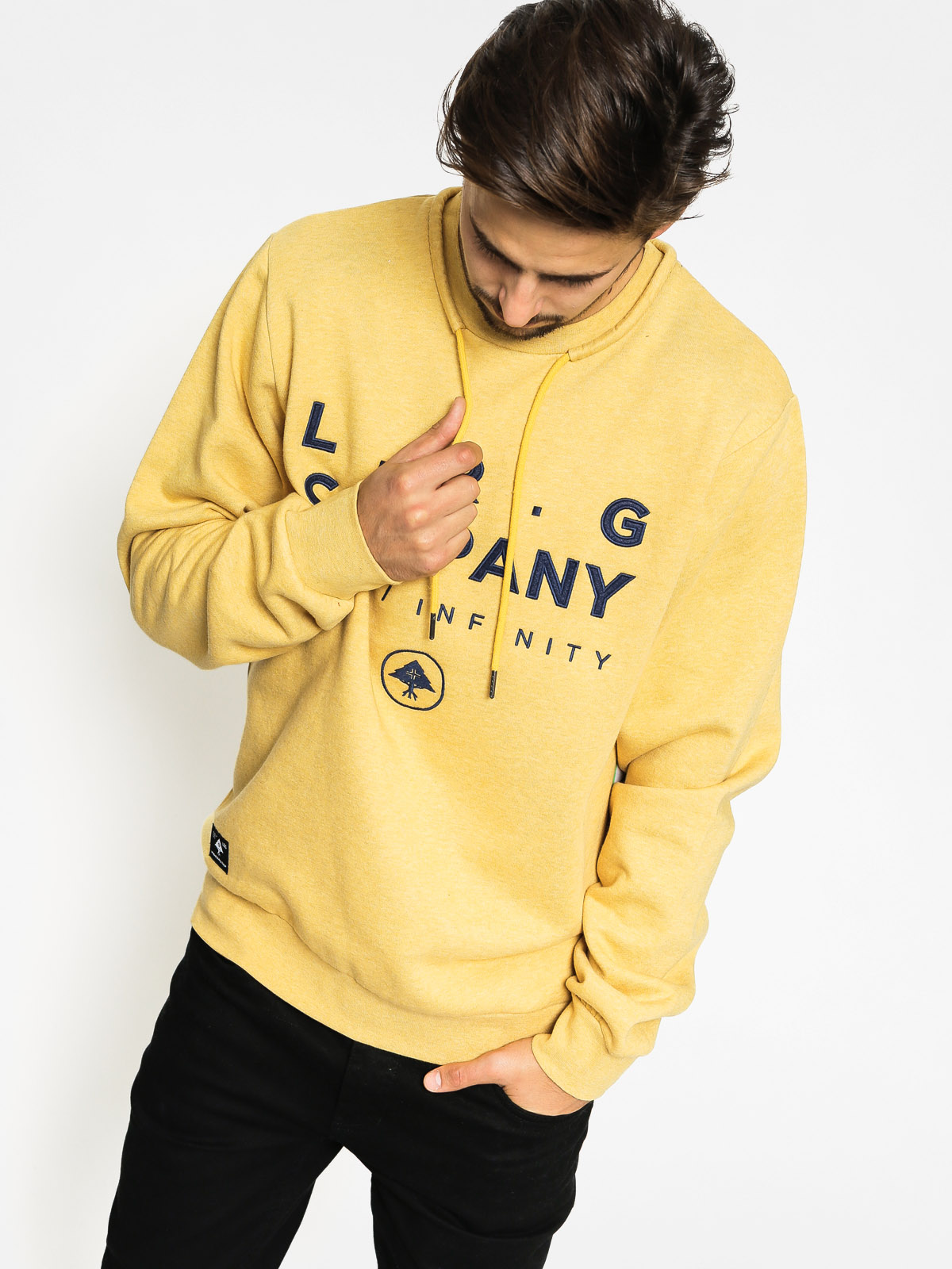Mikina LRG Lion Pride (mustard)