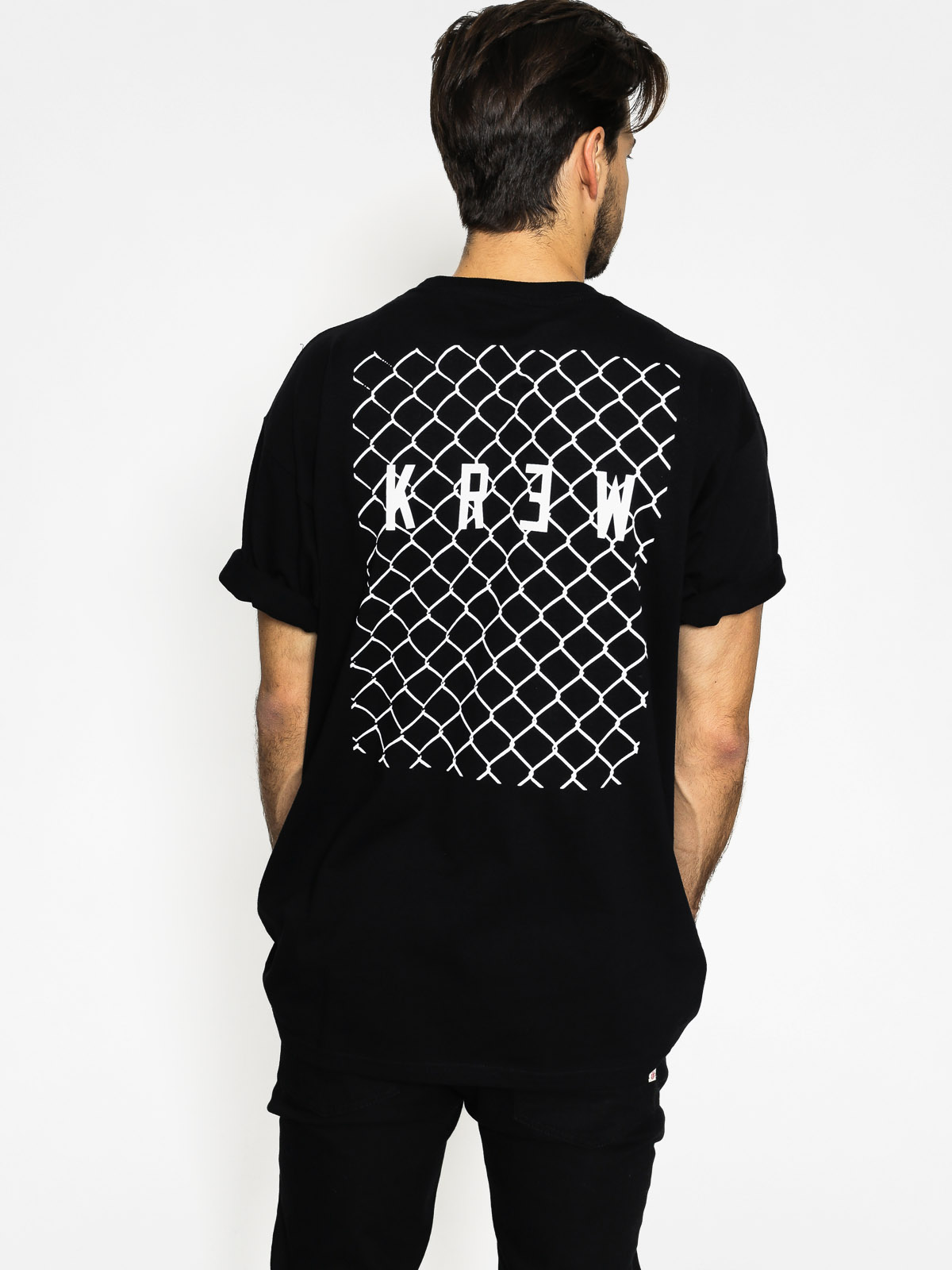 Kr3w Tričko Chainlink Reg (black)