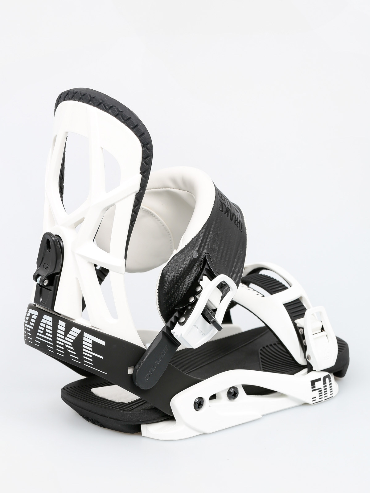 Pánské Drake Snowboardové vázání Fifty (white)