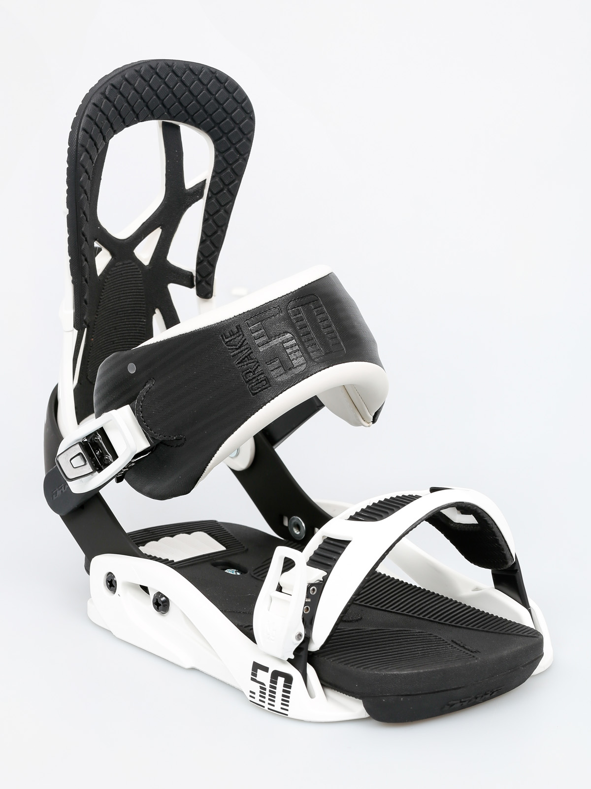 Pánské Drake Snowboardové vázání Fifty (white)
