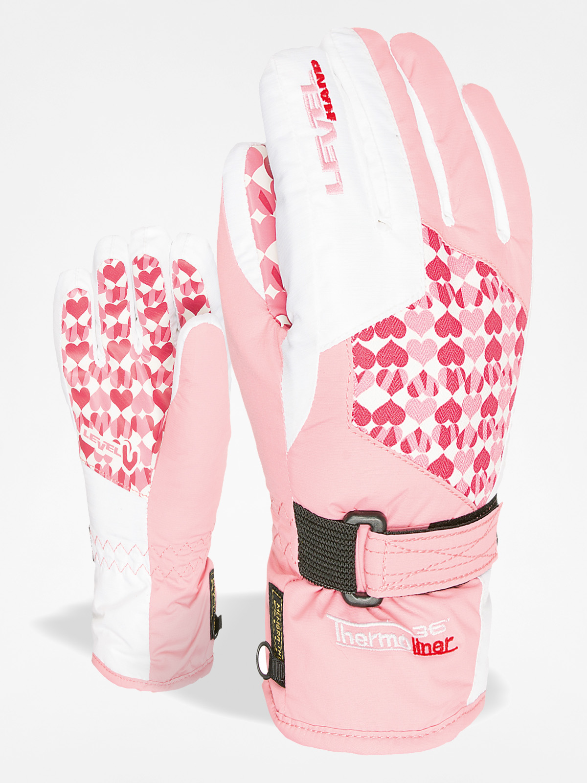 Rukavice Level Junior (pink)