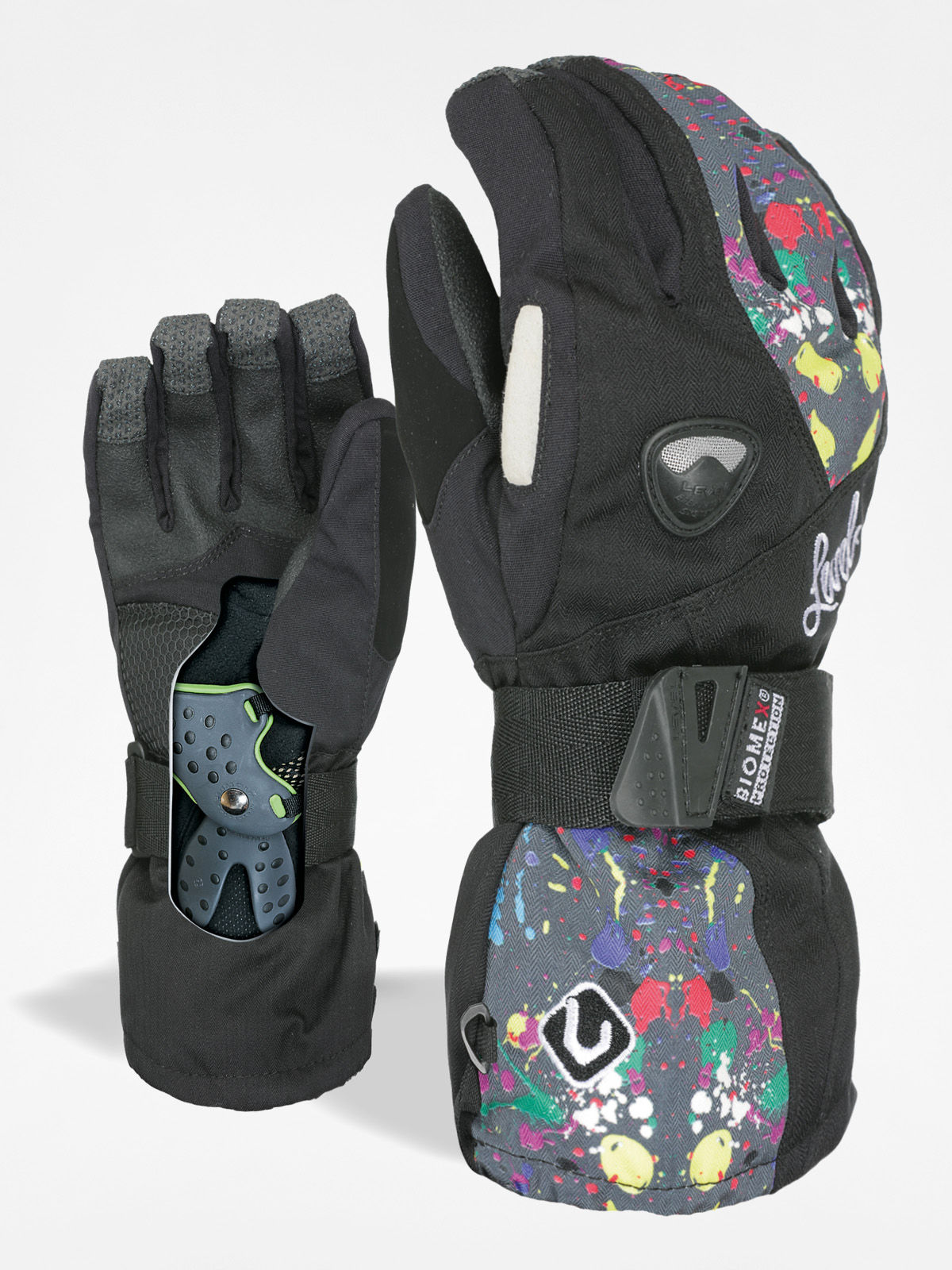 Rukavice Level Butterfly Wmn (pk black)