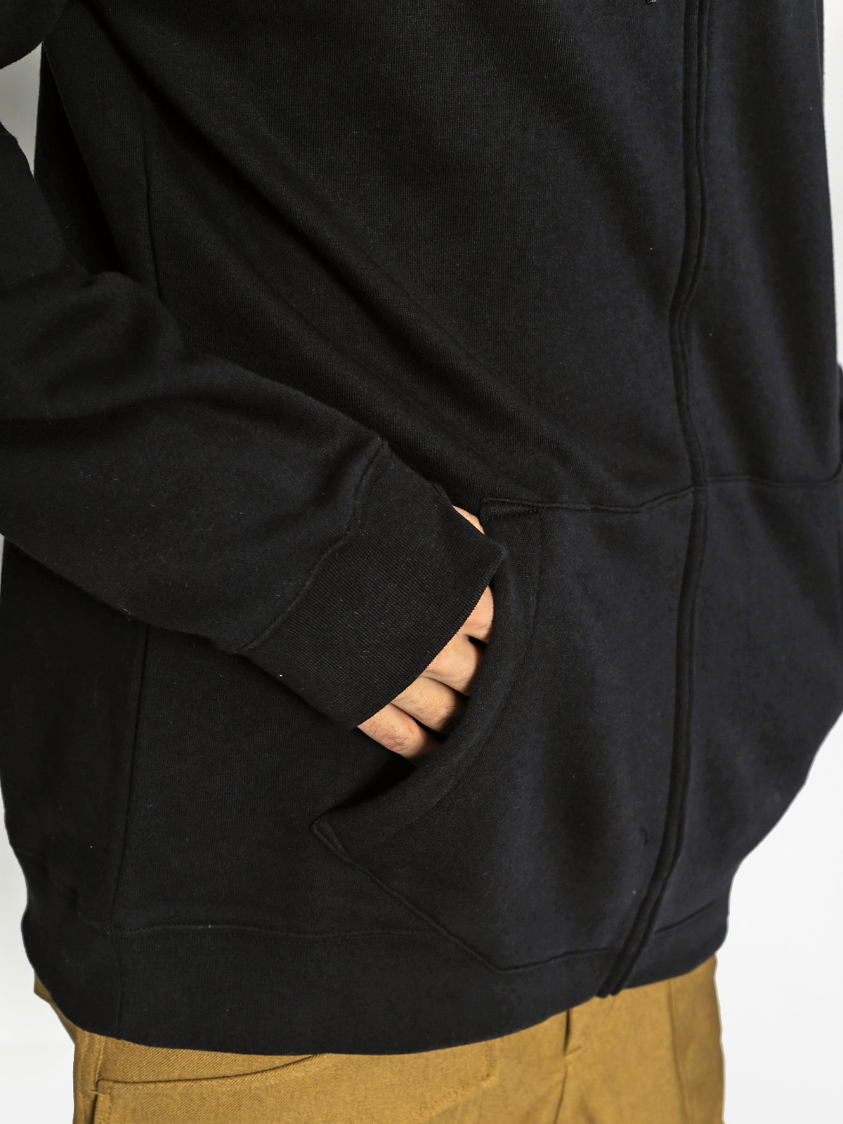 Analog Mikina s kapucí Mobilize ZHD (true black)