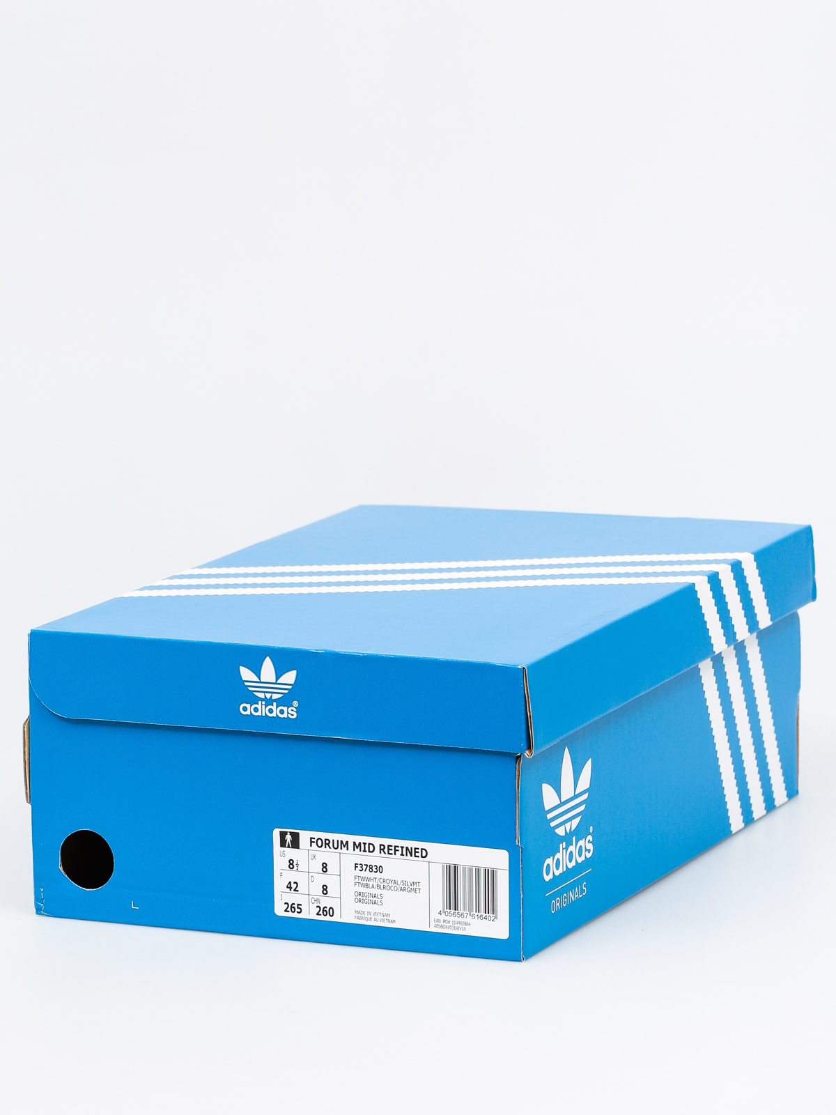 Boty adidas Forum Mid Refined (ftwwht/croyal/silvmt )