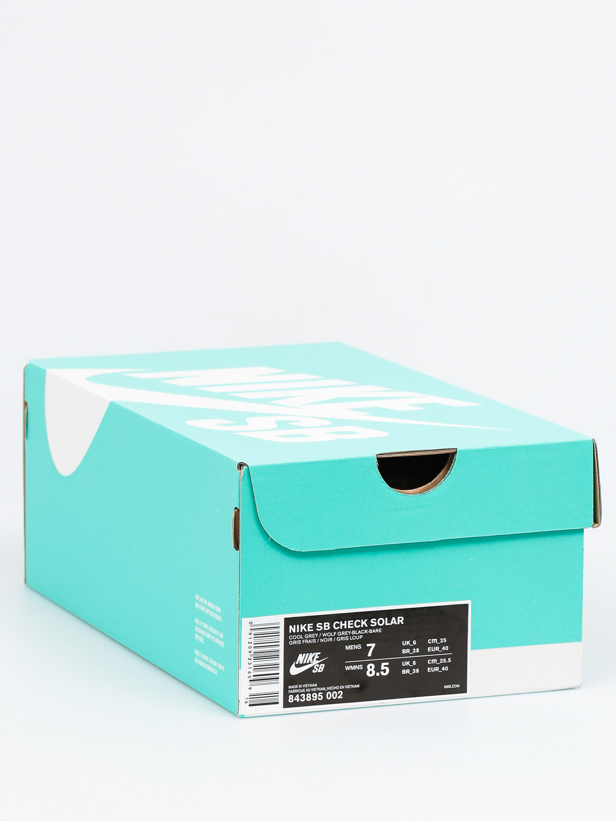 Boty Nike SB Check Solar (cool grey/wolf grey black bare)
