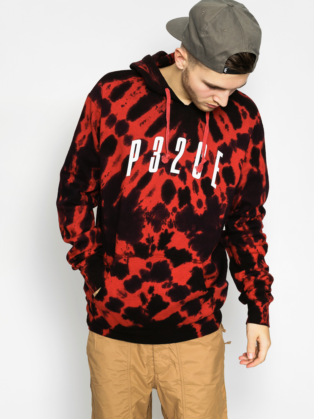 ThirtyTwo Mikina s kapucí Stoneham HD (red)