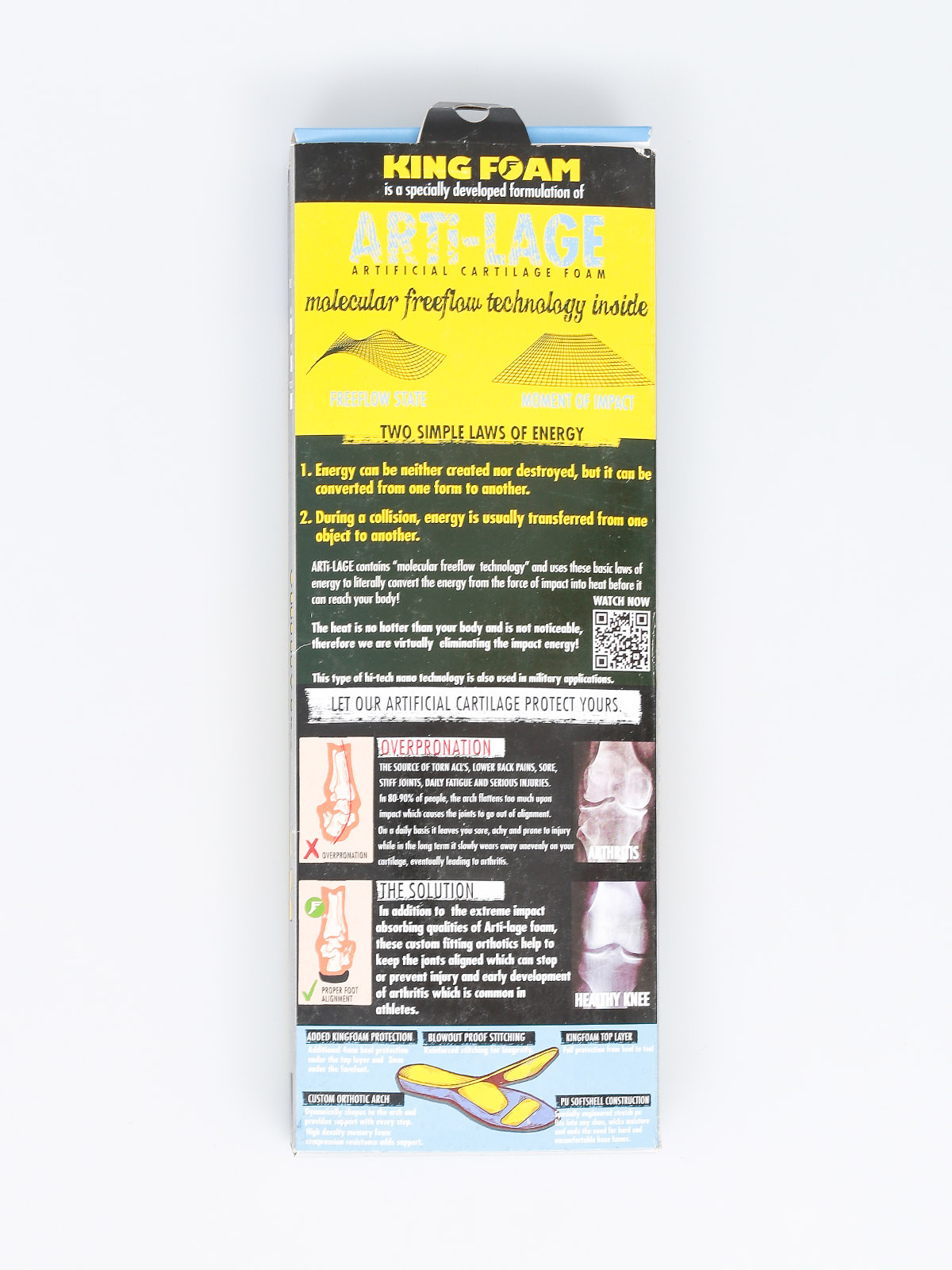 Footprint Vložky Dan Brise Falcon 