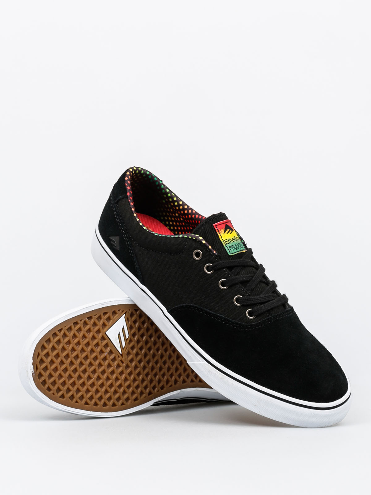 Emerica Boty Provost Slim Vulc (black/white/green)