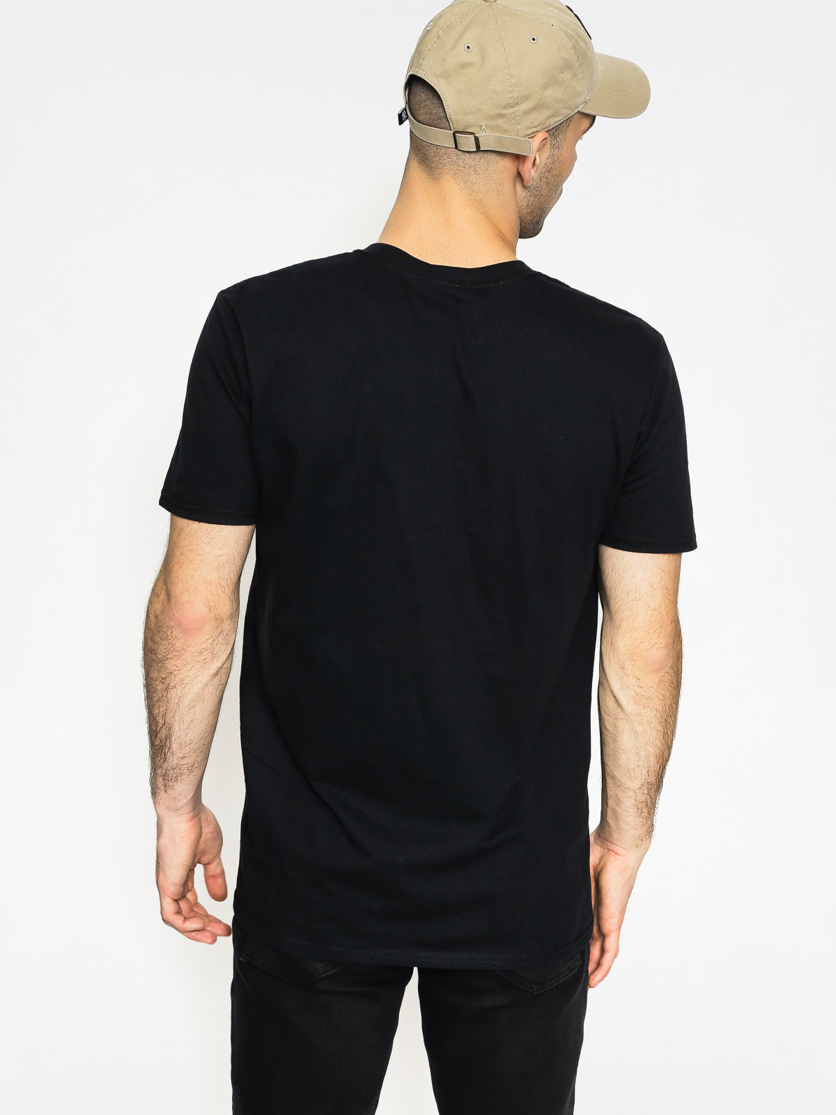 Hype Tričko Script (black/white)