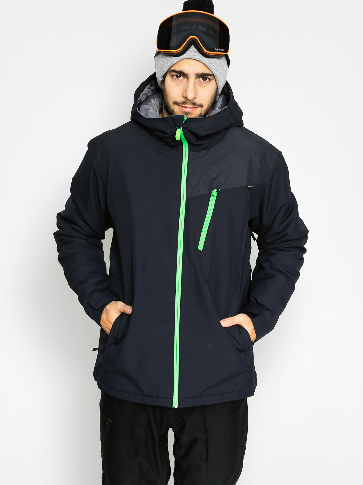 Pánská Snowboardová bunda Quiksilver Mission Plus (black)