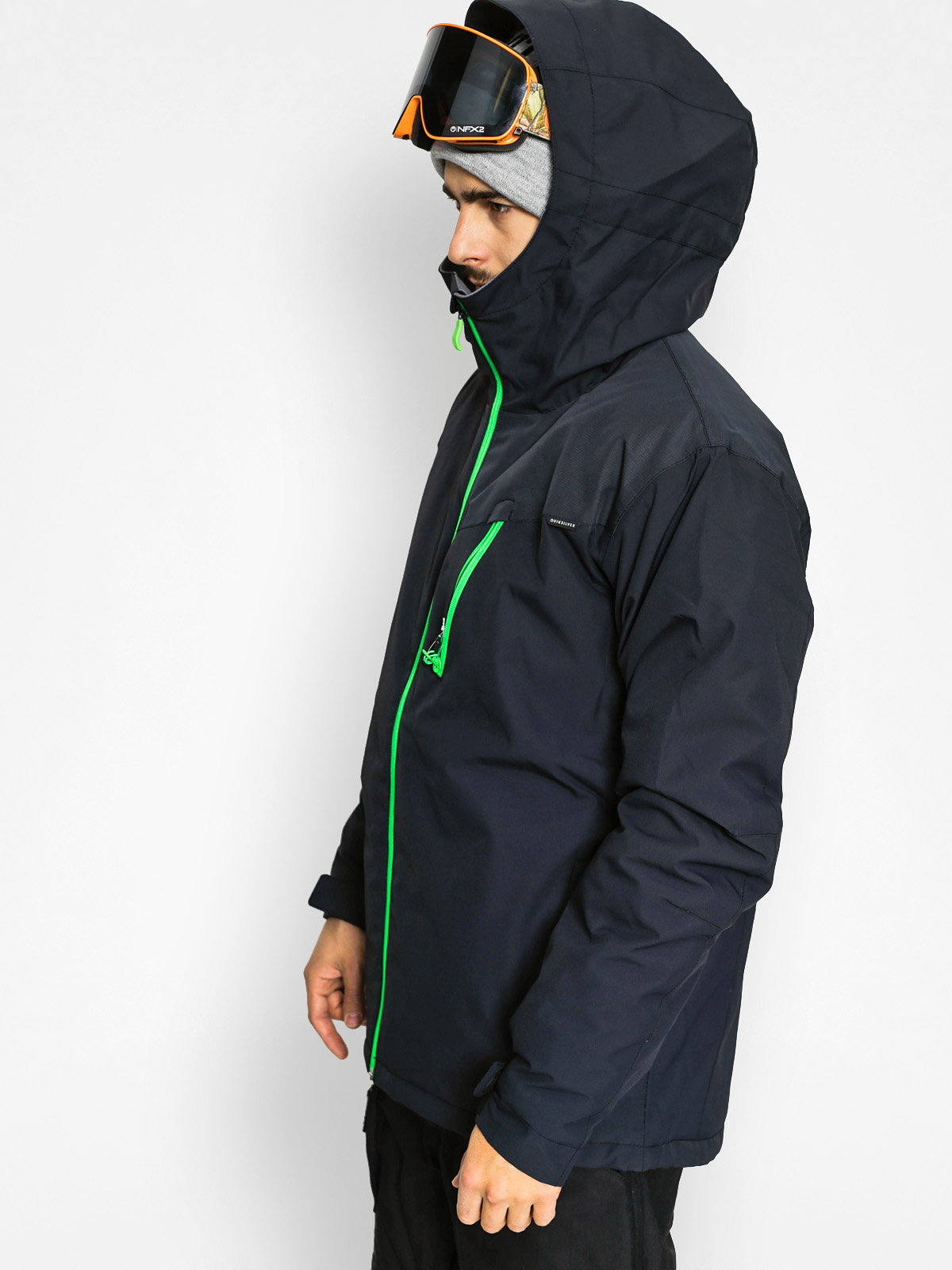 Pánská Snowboardová bunda Quiksilver Mission Plus (black)