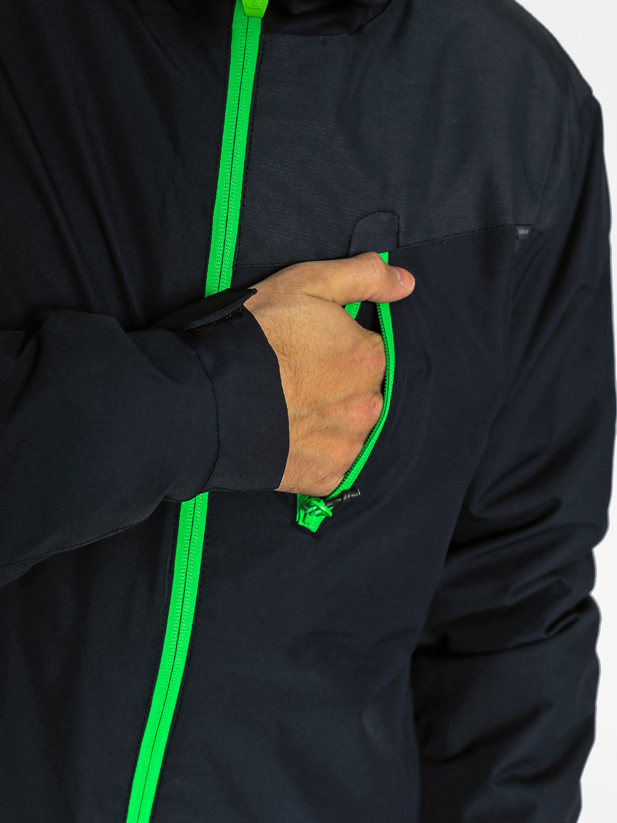 Pánská Snowboardová bunda Quiksilver Mission Plus (black)