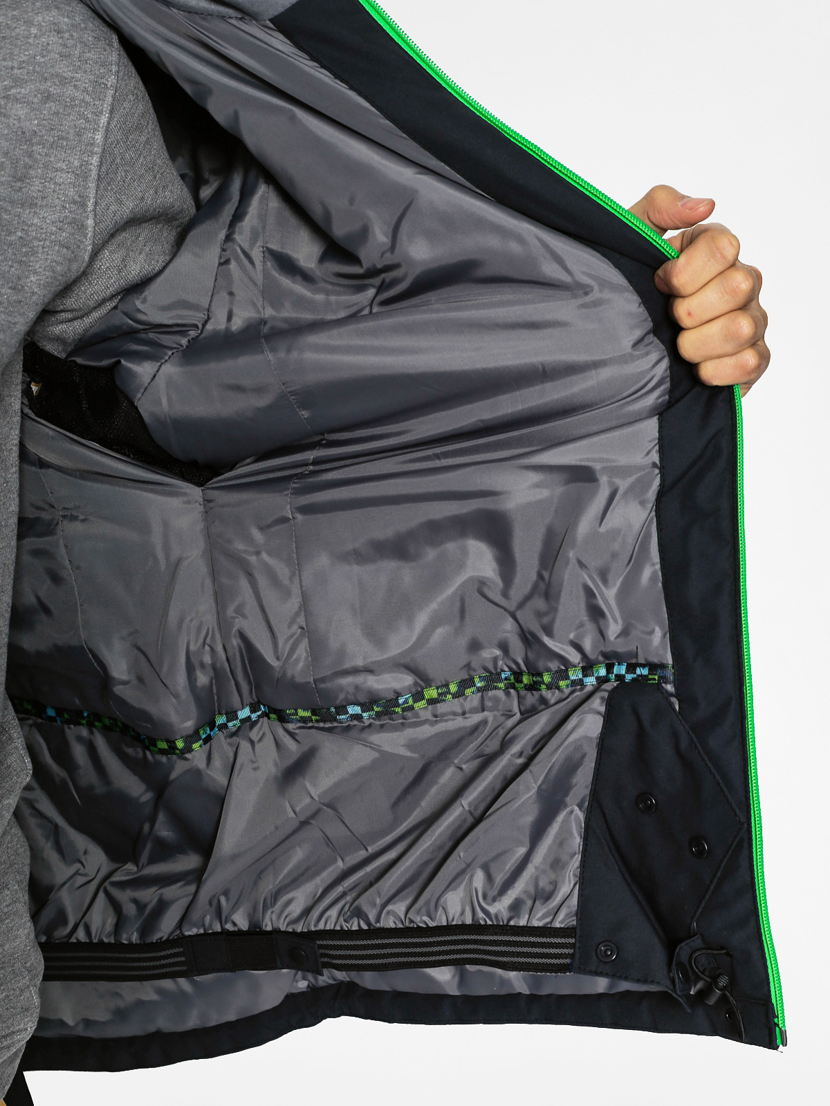 Pánská Snowboardová bunda Quiksilver Mission Plus (black)