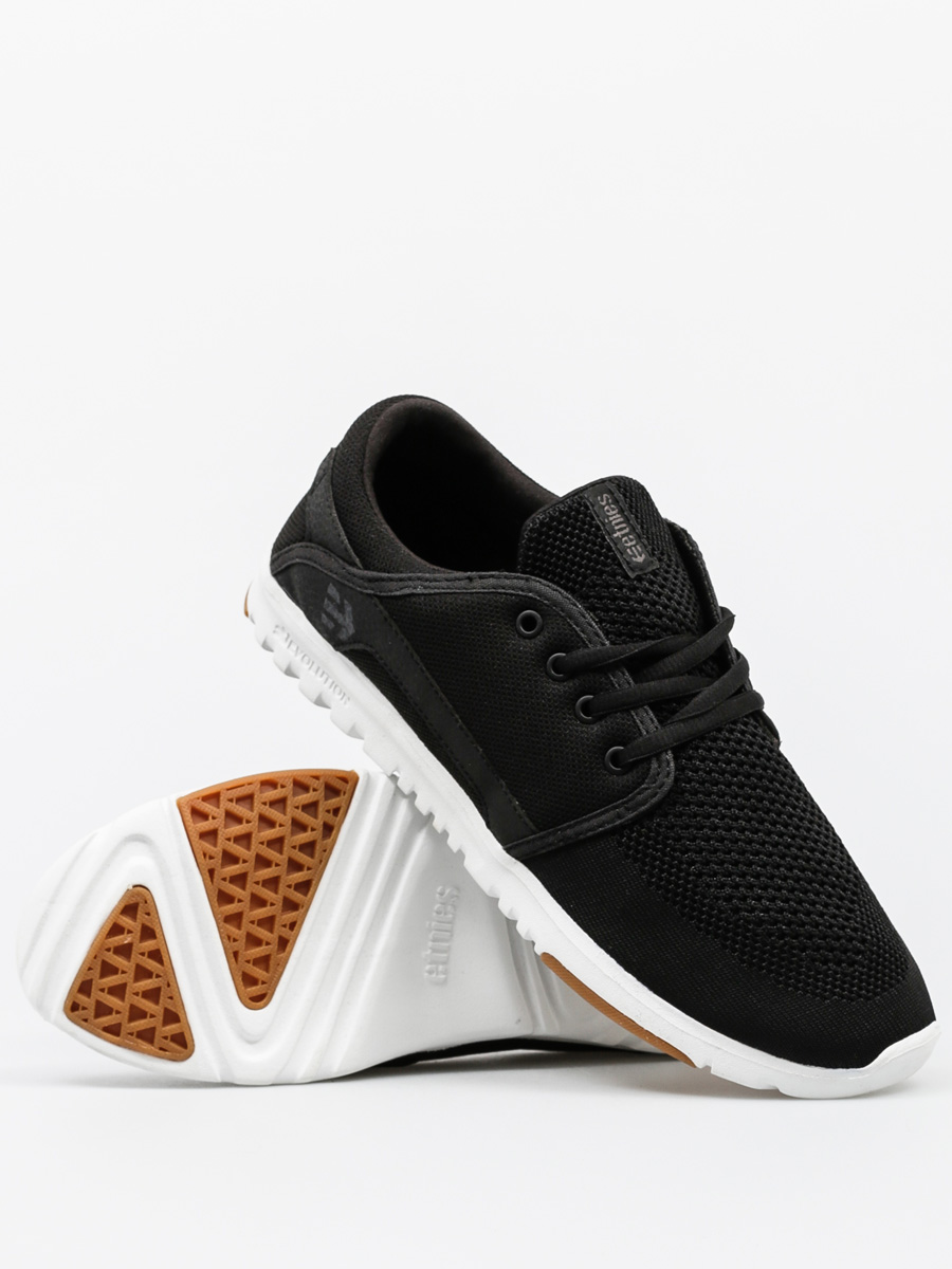 Etnies Boty Scout YB Wmn (black/white/gum)